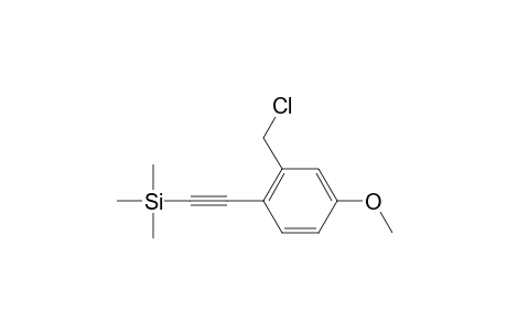 Silane, [[2-(chloromethyl)-4-methoxyphenyl]ethynyl]trimethyl-
