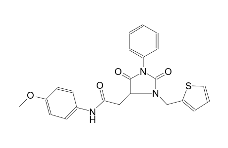 4-imidazolidineacetamide, N-(4-methoxyphenyl)-2,5-dioxo-1-phenyl-3-(2-thienylmethyl)-