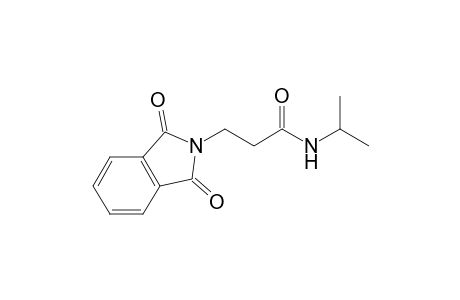 3-(1,3-dioxo-2-isoindolyl)-N-propan-2-ylpropanamide