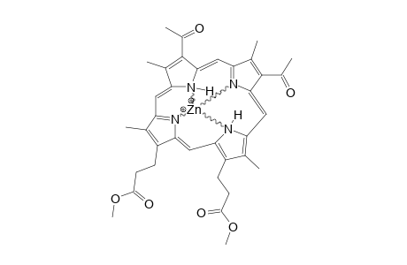 ZINC(II)-2,4-DIACETYL-DEUTEROPORPHYRIN-IX-DIMETHYLESTER
