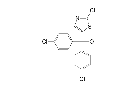 2-CHLORO-(4',4''-DICHLORO-DIPHENYL)-(THIAZOLE-5-YL)-CARBINOL