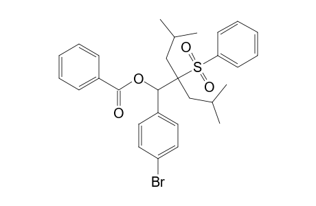 1-(4-BROMOPHENYL)-2-ISOBUTYL-4-METHYL-2-(PHENYL-SULFONYL)-PENTYL-BENZOATE