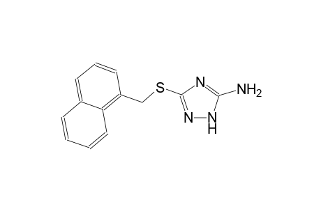 3-[(1-naphthylmethyl)sulfanyl]-1H-1,2,4-triazol-5-amine