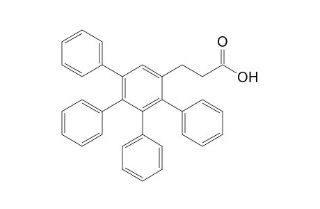 3-(2,3,4,5-Tetraphenylphenyl)propanoic acid