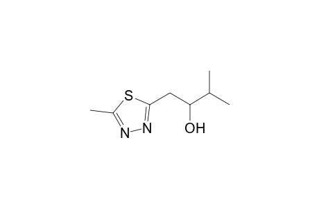 3-Methyl-1-(5-methyl-1,3,4-thiadiazol-2-yl)-2-butanol