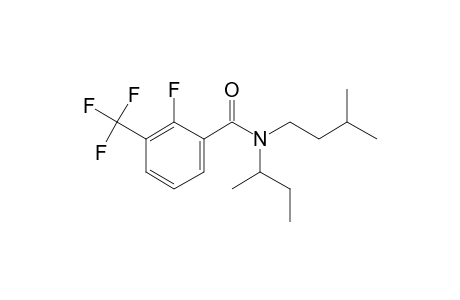 Benzamide, 2-fluoro-3-trifluoromethyl-N-(2-butyl)-N-(3-methylbutyl)-