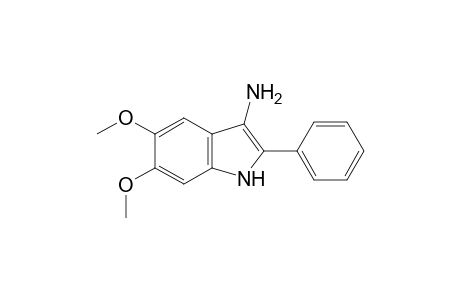 5,6-Dimethoxy-2-phenyl-1H-indol-3-amine