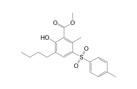 Methyl 3-Butyl-2-hydroxy-6-methyl-5-tosylbenzoate