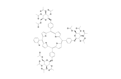 5-(2-AMINOPHENYL)-10,15,20-TRIS-[4-(2',3',4',6'-TETRA-O-ACETYL-BETA-D-GLUCOPYRANOSYLOXY)-PHENYL]-PORPHYRIN