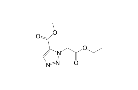 1-[(Ethoxycarbonyl)methyl]-5-(methoxycarbonyl)-1,2,3-triazole