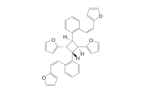 r-1-t-3-Di(2-furyl)-c-2,t-4-bis{2-[2-(2-furyl)ethenyl]phenyl}cyclobutane