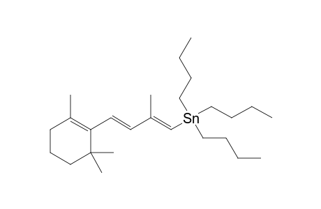 Tributyl-[(1E,3E)-2-methyl-4-(2,6,6-trimethyl-1-cyclohexenyl)buta-1,3-dienyl]stannane