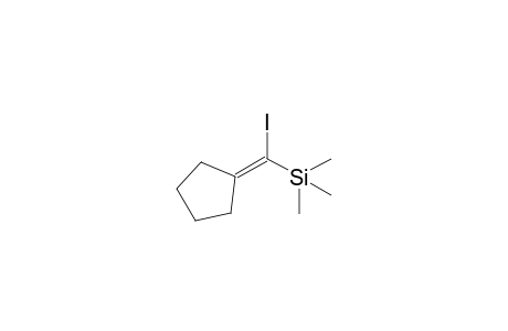 Trimethyl[(cyclopentylidene)iodomethyl]silane