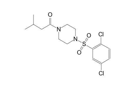 piperazine, 1-[(2,5-dichlorophenyl)sulfonyl]-4-(3-methyl-1-oxobutyl)-