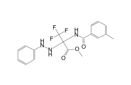 alanine, 3,3,3-trifluoro-N-(3-methylbenzoyl)-2-(2-phenylhydrazino)-,methyl ester