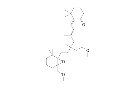 (2Z)-2-[(2E,6E)-5-(2-methoxyethyl)-7-[1-(methoxymethyl)-5,5-dimethyl-7-oxabicyclo[4.1.0]heptan-6-yl]-3,5-dimethyl-hepta-2,6-dienylidene]-3,3-dimethyl-cyclohexan-1-one