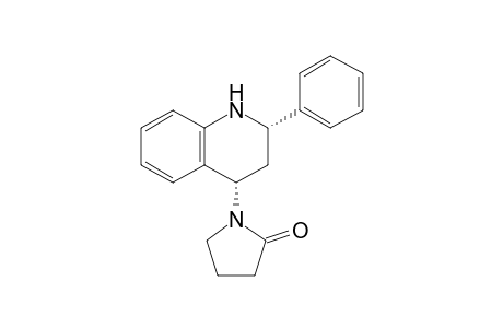 1-[(2S,4S)-2-phenyl-1,2,3,4-tetrahydroquinolin-4-yl]-2-pyrrolidinone