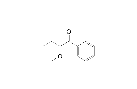2-Methoxy-2-methyl-1-phenyl-1-butanone