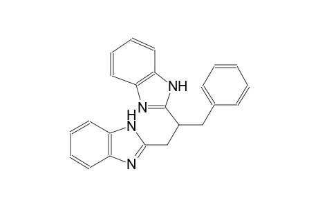 1H-benzimidazole, 2-[2-(1H-benzimidazol-2-yl)-1-(phenylmethyl)ethyl]-
