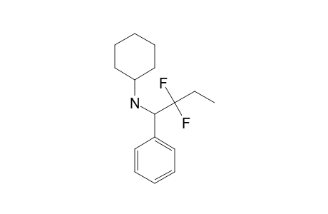 N-CYCLOHEXYL-N-(2,2-DIFLUORO-1-PHENYLBUTYL)-AMINE