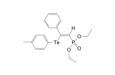 (Z)-1-(Diethoxyphosphonyl)-2-(4-methylphenyltelluryl)-2-phenylethene
