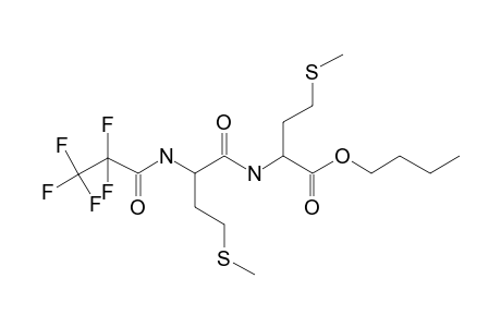 L-Methionyl-L-methionine, N-pentafluoropropionyl-, butyl ester