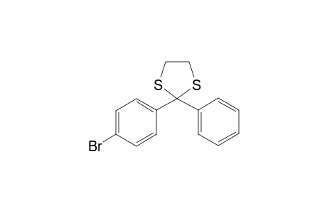 2-(4-Bromo-phenyl)-2-phenyl-[1,3]dithiolane