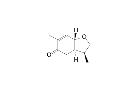 (1R,3S,4S,6R,9S)-4,9-Dimethyl-7-oxabicyclo[4.3.0]non-4-en-3-one