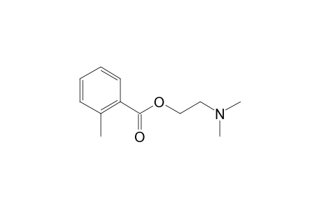 2-Methylbenzoic acid, 2-dimethylaminoethyl ester