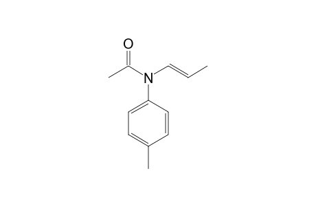 (E)-N-(p-Methylphenyl)-N-(1-propenyl)ethanamide