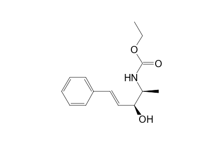 Carbamic acid, (2-hydroxy-1-methyl-4-phenyl-3-butenyl)-, ethyl ester, [S-[R*,R*-(E)]]-