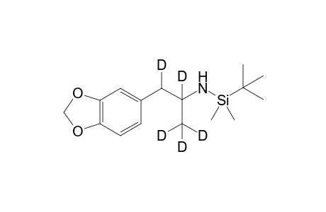 3-(1,3-benzodioxol-5-yl)-N-[tert-butyl(dimethyl)silyl]-1,1,1,2,3-pentadeuterio-propan-2-amine
