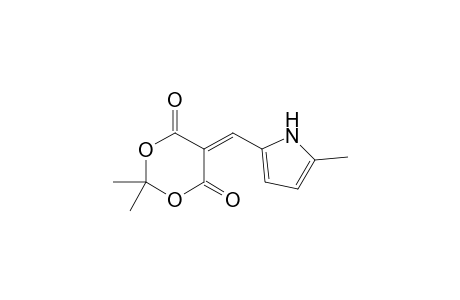 2,2-Dimethyl-5-[(5-methyl-1H-pyrrol-2-yl)methylene]-1,3-dioxane-4,6-dione