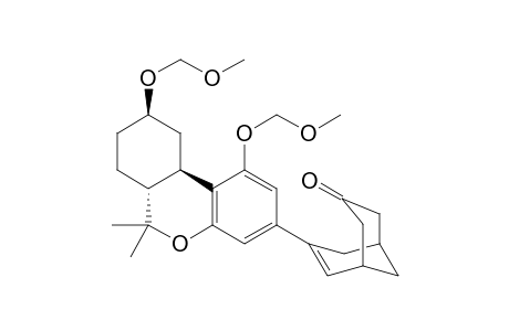 3-[(6aR,9R,10aR)-1,9-bis(methoxymethoxy)-6,6-dimethyl-6a,7,8,9,10,10a-hexahydrobenzo[c]chromen-3-yl]bicyclo[3.3.1]non-3-en-7-one (autogenerated)