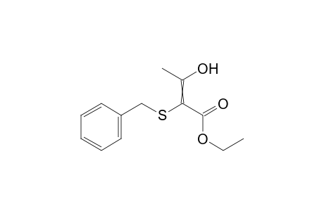 ethyl 2-benzylsulfanyl-3-hydroxy-but-2-enoate