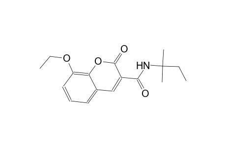 8-ethoxy-2-oxo-N-(tert-pentyl)-2H-chromene-3-carboxamide