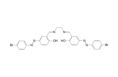 2,2'-[1,2-ethandiylbis(nitrilomethylidine)]bis(4-bromophenylazo)phenol