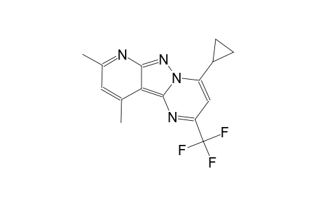 4-cyclopropyl-8,10-dimethyl-2-(trifluoromethyl)pyrido[2',3':3,4]pyrazolo[1,5-a]pyrimidine