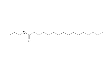 Palmitic acid, propyl ester