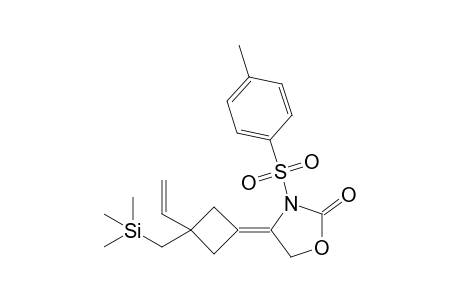 3-p-Toluenesulfonyl-4-[3-(trimethylsilylmethyl)-3-vinylcyclobutylidene]oxazolidin-2-one