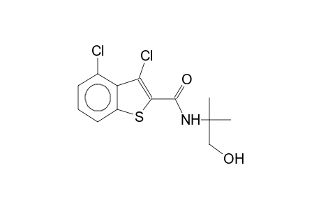 N-(1,1-dimethyl-2-hydroxyethyl)-3,4-dichlorobenzothiophene-2-carboxamide