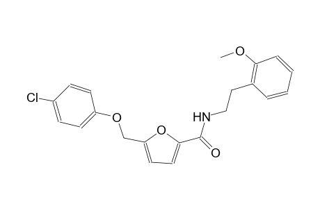 5-[(4-chlorophenoxy)methyl]-N-[2-(2-methoxyphenyl)ethyl]-2-furamide