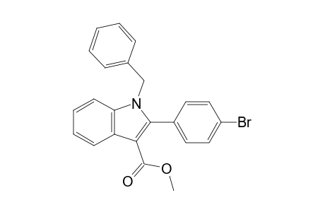 Methyl 1-Benzyl-2-(4-bromophenyl)-1H-indole-3-carboxylate