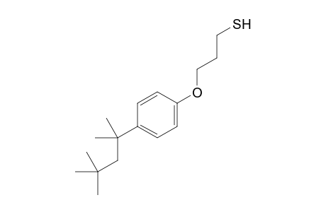 3-(4-(2,4,4-trimethylpentan-2-yl)phenoxy)propane-1-thiol