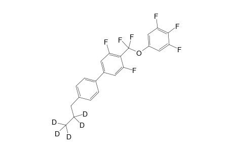 2-[difluoro-(3,4,5-trifluorophenoxy)methyl]-1,3-difluoro-5-[4-(2,2,3,3,3-pentadeuteriopropyl)phenyl]benzene