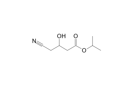 4-Cyano-3-hydroxy-butyric acid isopropyl ester