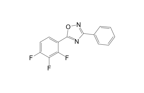 3-Phenyl-5-(2,3,4-trifluorophenyl)-1,2,4-oxadiazole