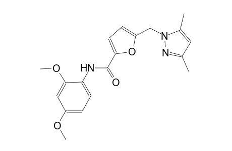 N-(2,4-dimethoxyphenyl)-5-[(3,5-dimethyl-1H-pyrazol-1-yl)methyl]-2-furamide