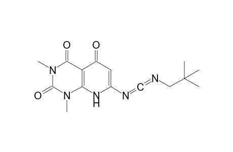 1,3-dimethyl-7-(neopentyliminomethyleneamino)-8H-pyrido[2,3-d]pyrimidine-2,4,5-trione