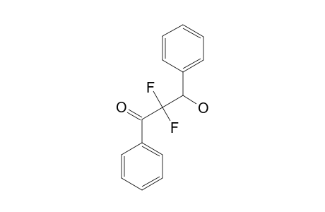 2,2-Difluoro-3-hydroxy-1,3-diphenyl-propan-1-one